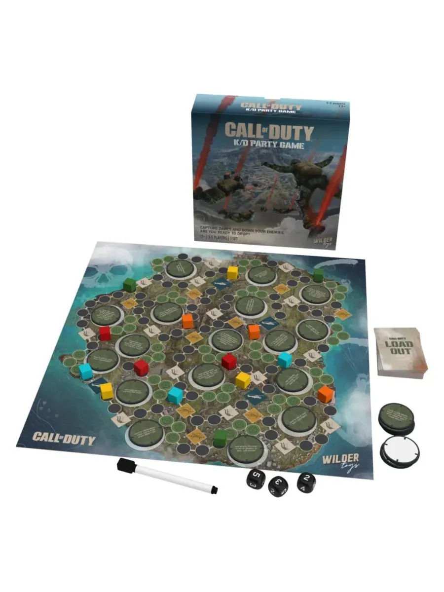 Настольная игра K/D Party Game Call Of Duty