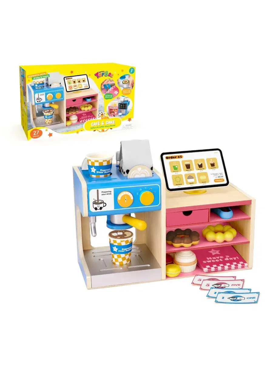 Игровой набор «Кафе-кондитерская/Кофейня» Geoffrey'S Toy Box — мульти