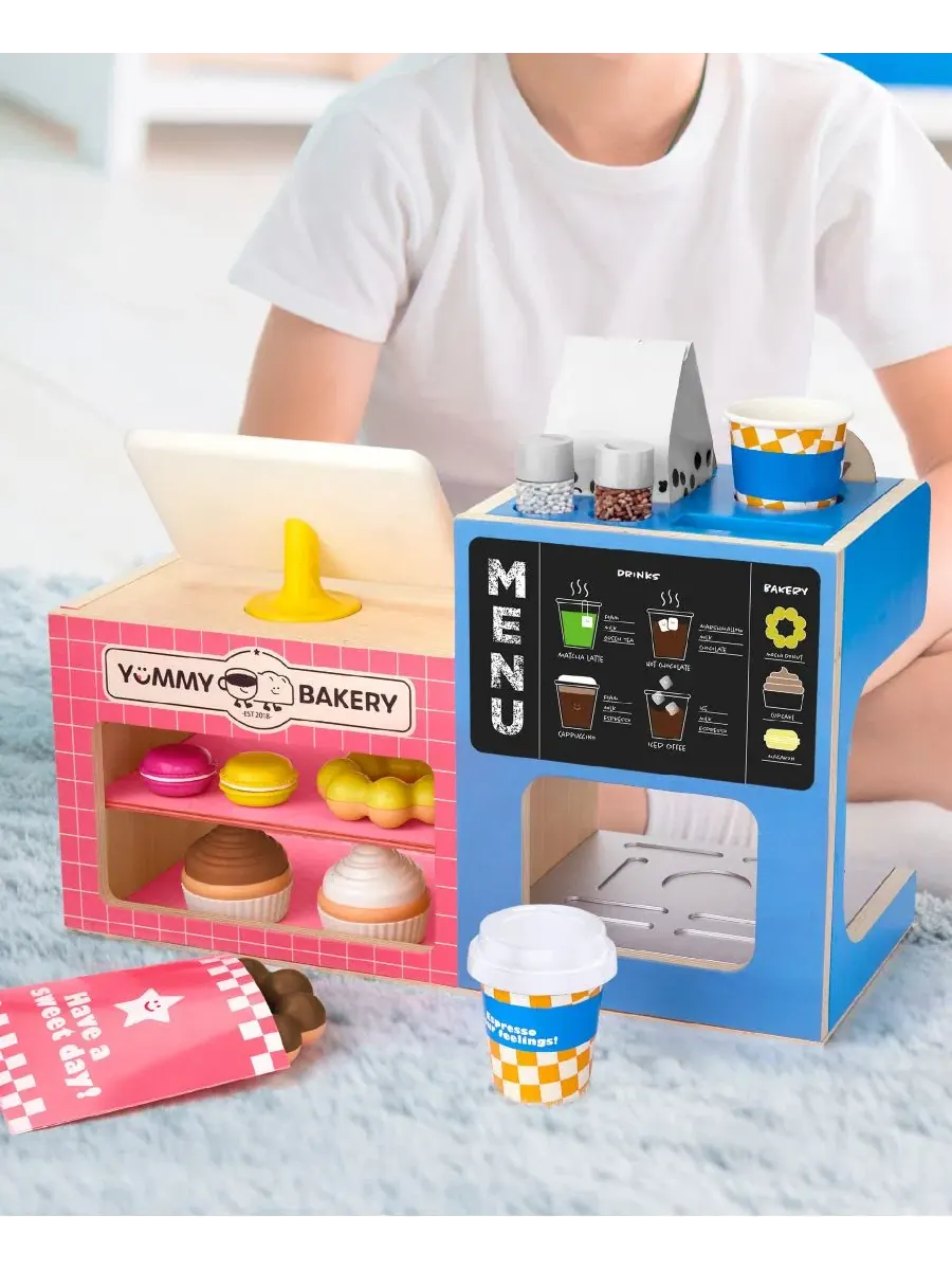 Игровой набор «Кафе-кондитерская/Кофейня» Geoffrey'S Toy Box — изображение 2 из 9, нет цвета