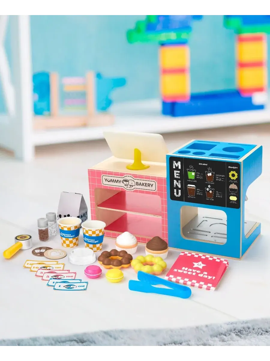 Игровой набор «Кафе-кондитерская/Кофейня» Geoffrey'S Toy Box — изображение 7 из 9, нет цвета