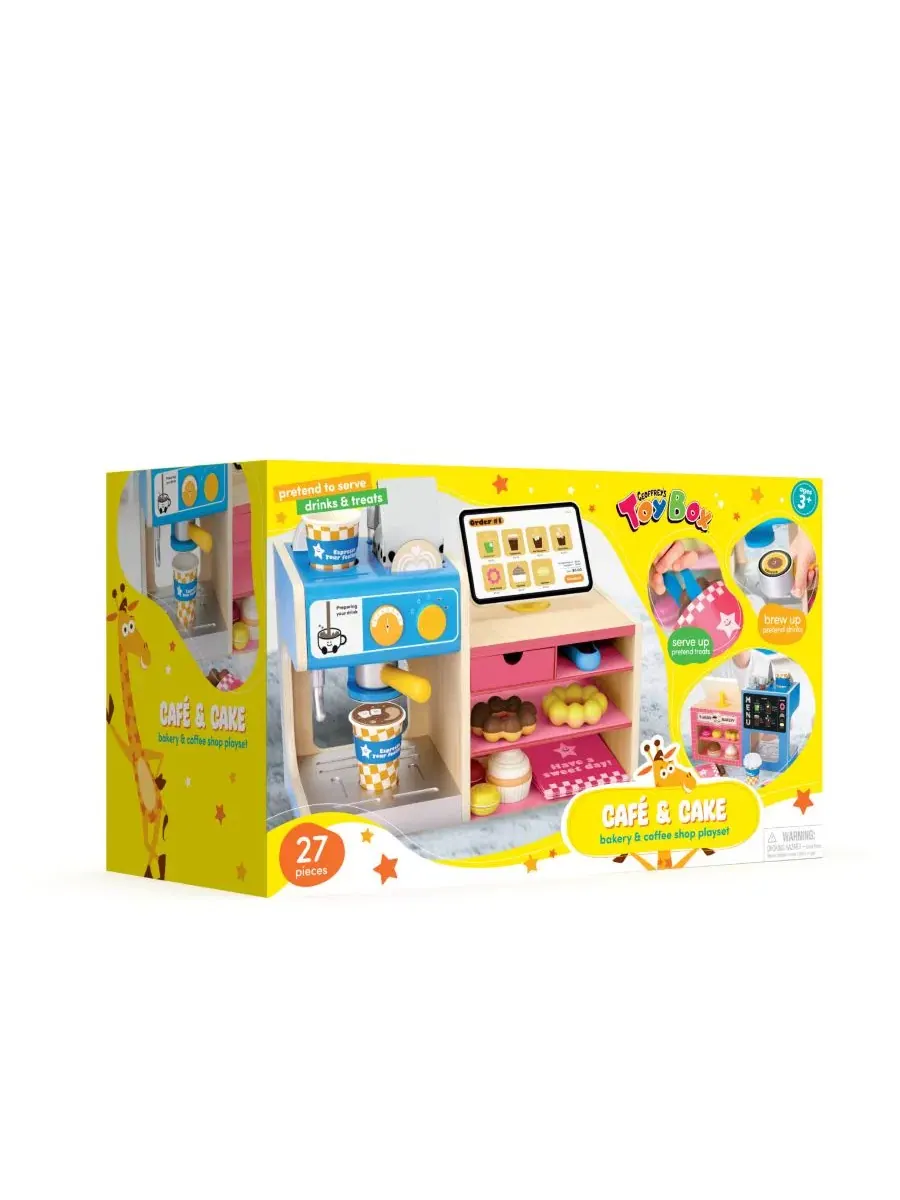 Игровой набор «Кафе-кондитерская/Кофейня» Geoffrey'S Toy Box — изображение 8 из 9, нет цвета