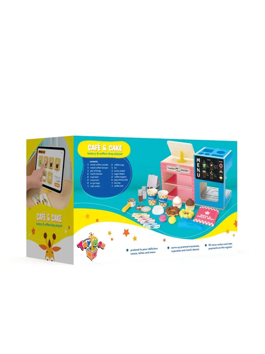 Игровой набор «Кафе-кондитерская/Кофейня» Geoffrey'S Toy Box — изображение 9 из 9, нет цвета