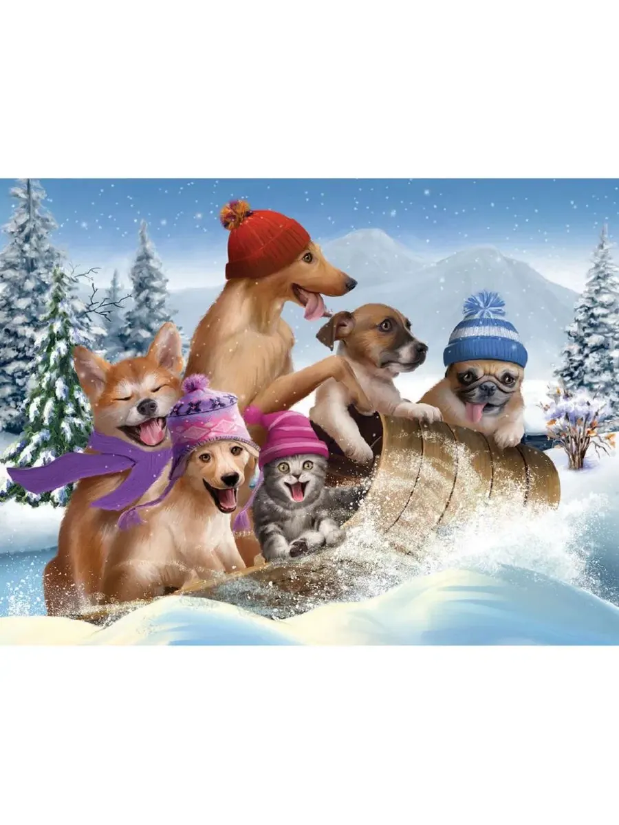 Пазл 300 деталей Winter Fun SunsOut — изображение 2 из 5, нет цвета