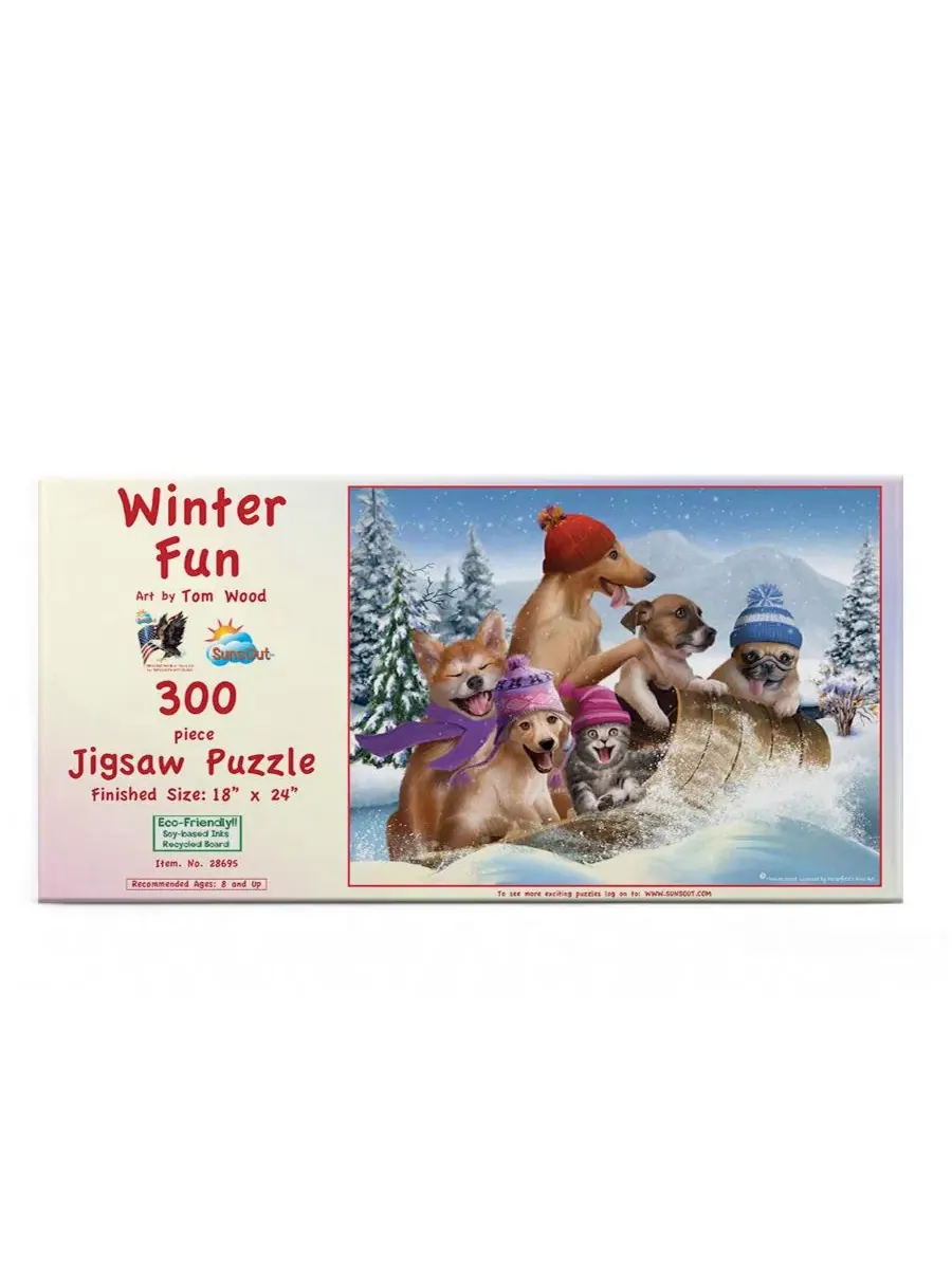 Пазл 300 деталей Winter Fun SunsOut — изображение 3 из 5, нет цвета