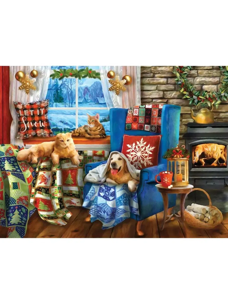 Пазл 500 элементов Nice and Cozy SunsOut — изображение 2 из 5, нет цвета