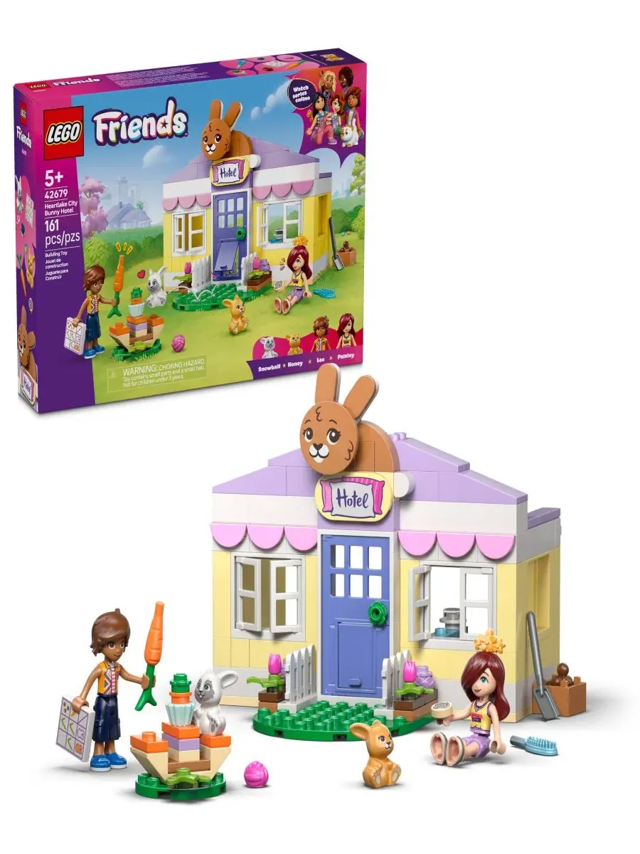Конструктор «Зайчик из отеля в Хартлейк-Сити» (Friends Heartlake City Bunny Hotel Building Toy)