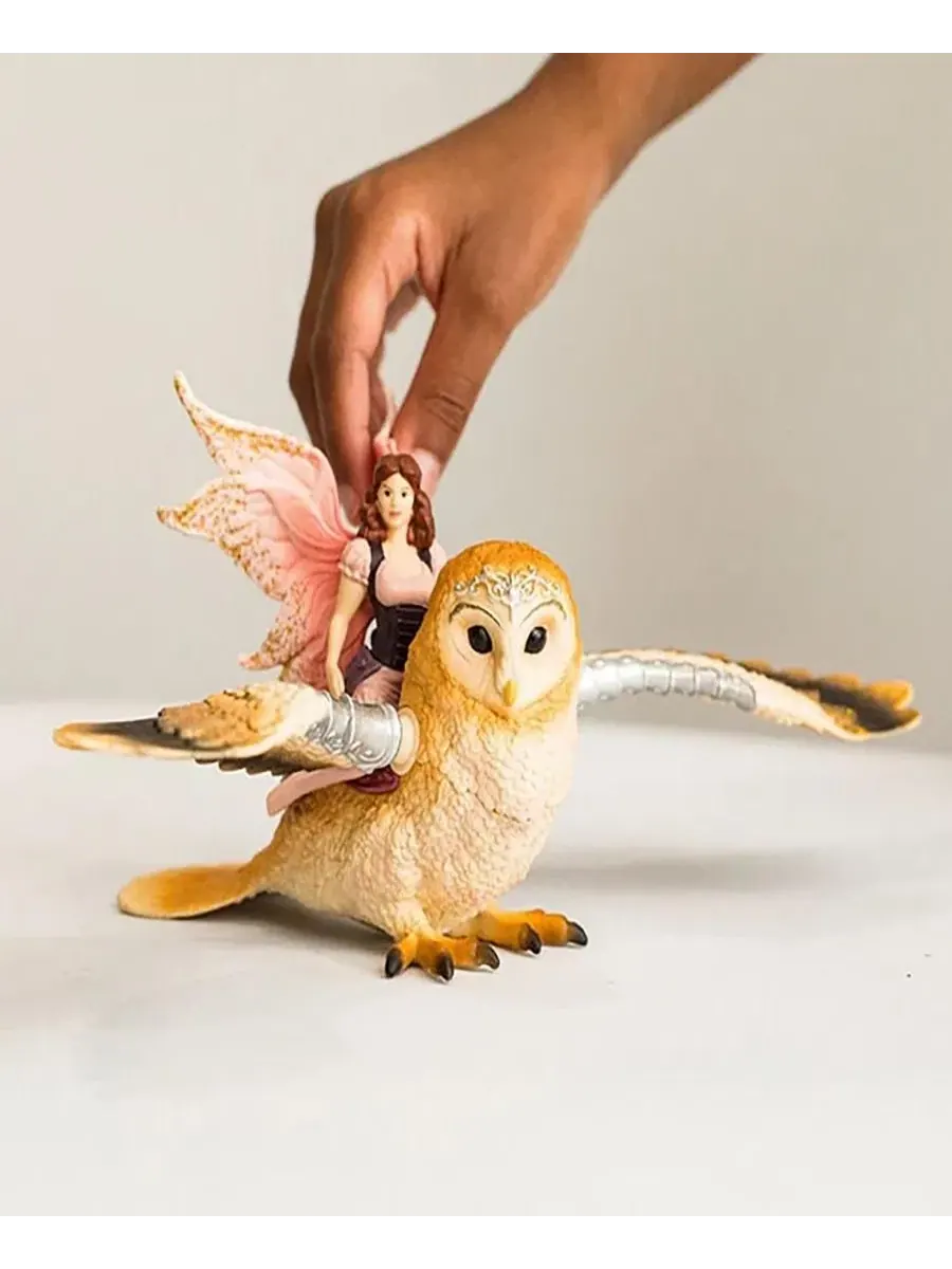Игровой набор «Баяла: Фея в полете на гламурной сове» Schleich — изображение 2 из 7, мульти