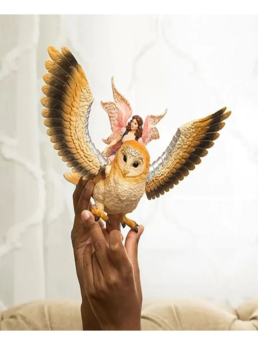 Игровой набор «Баяла: Фея в полете на гламурной сове» Schleich — изображение 7 из 7, мульти