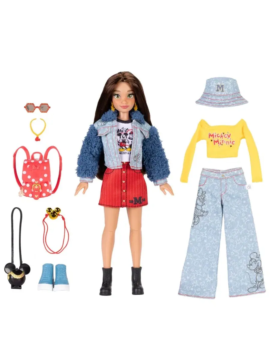 Кукла с комплектом одежды Disney ILY 4ever, Mickey Mouse and Minnie Mouse-Themed Deluxe Fashion
