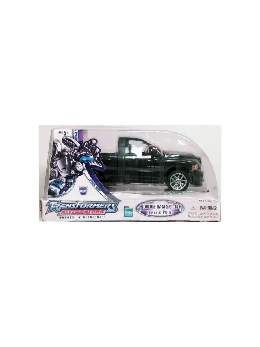 Коллекционная фигурка Nemesis Prime Dodge Ram SRT-10 Transformers — изображение 4 из 5, нет цвета