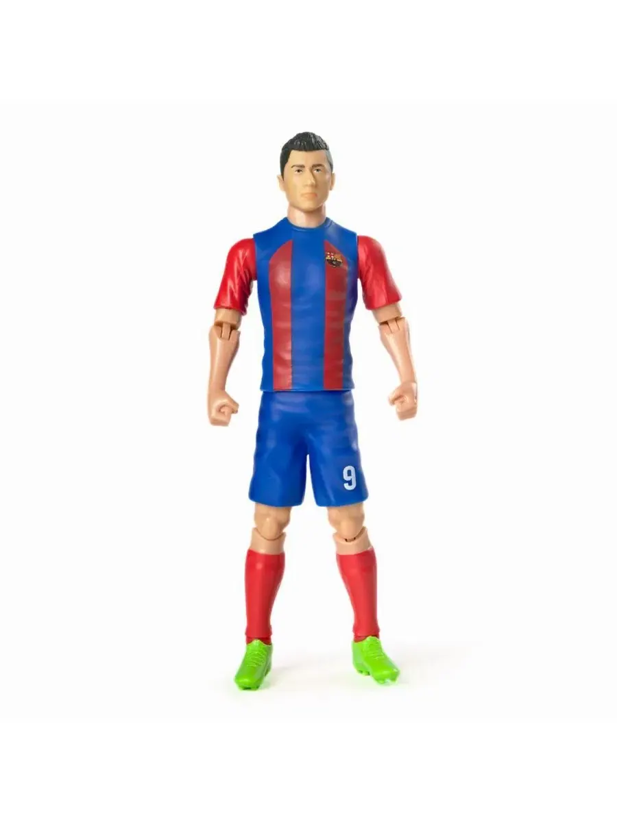 Коллекционная фигурка Sockers FC Barcelona Lewandowski 20 см Banbo Toys — изображение 2 из 15, нет цвета