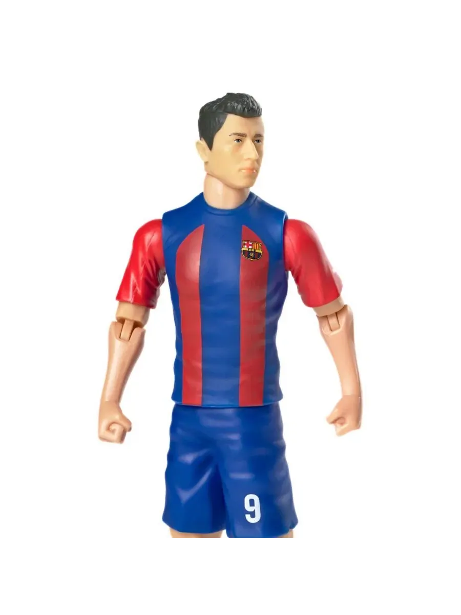 Коллекционная фигурка Sockers FC Barcelona Lewandowski 20 см Banbo Toys — изображение 12 из 15, нет цвета