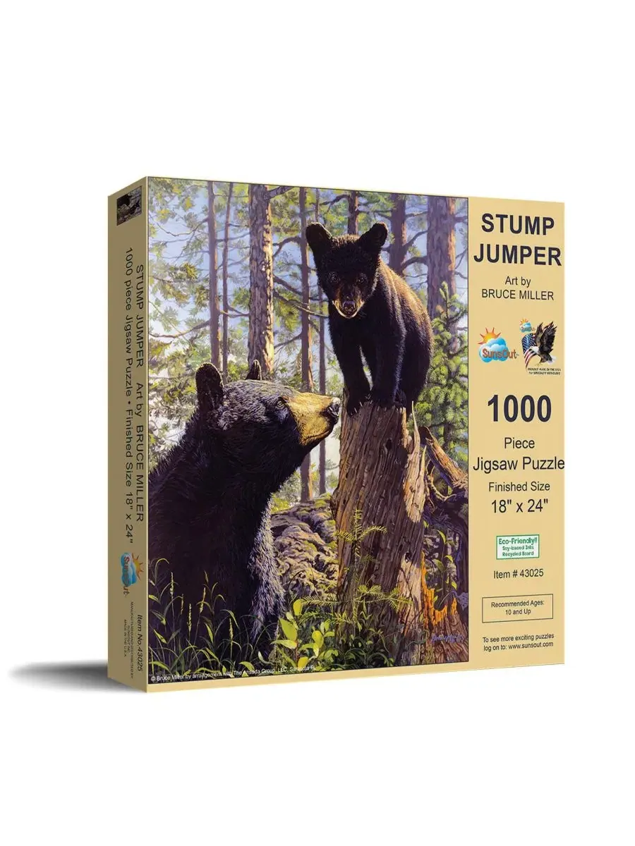 Пазл Stump Jumper из 500 деталей для взрослых Sunsout