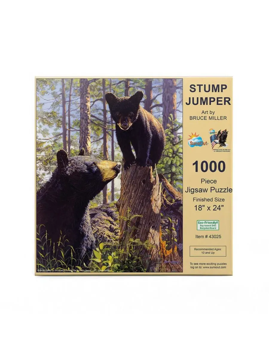 Пазл Stump Jumper из 500 деталей для взрослых Sunsout — изображение 2 из 5, нет цвета