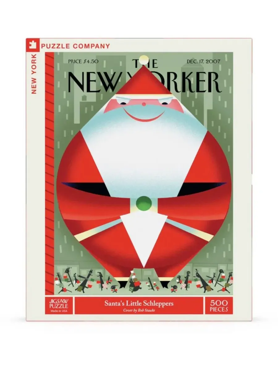 Пазл 500 элементов Santa's Little Schleppers New York Puzzle Company