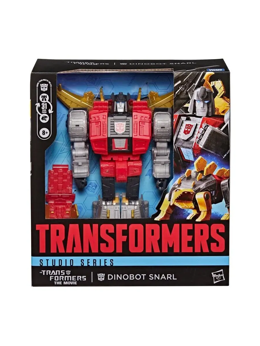 Фигурка трансформера Dinobot Snarl Leader Class Transformers — изображение 2 из 5, нет цвета