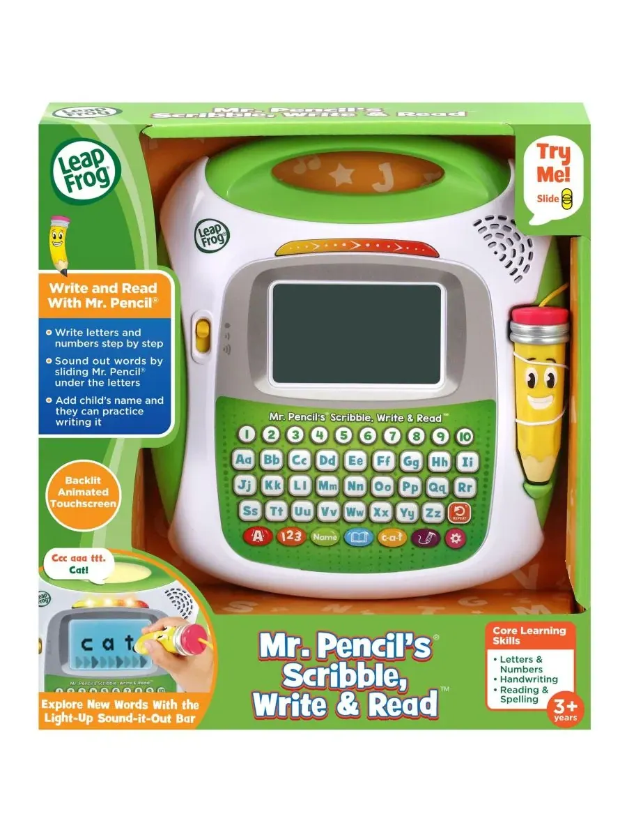 Обучающая игрушка Mr. Pencil's Scribble, Write and Read VTech — изображение 2 из 4, мульти
