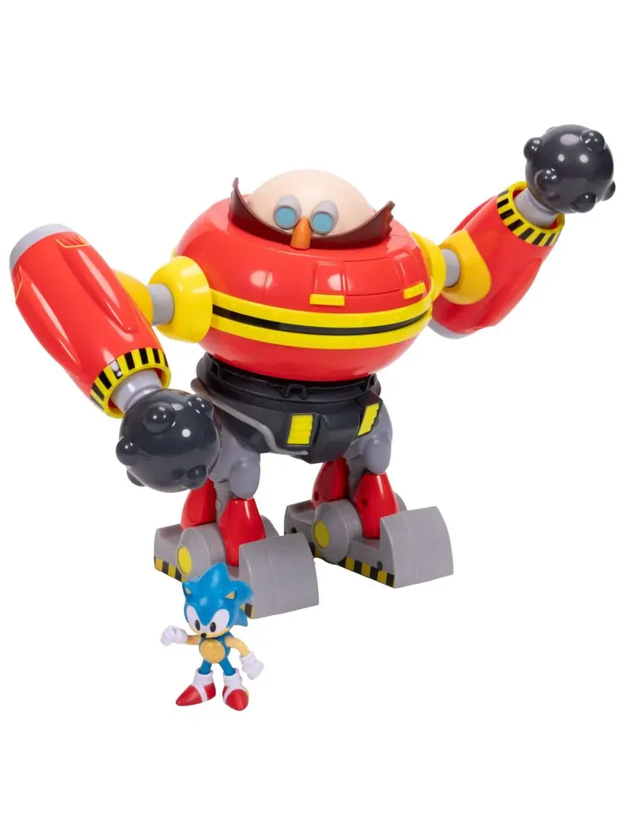 Игровой набор с фигуркой Соника и роботом Молот Egg Robot Sonic — изображение 2 из 3, мульти