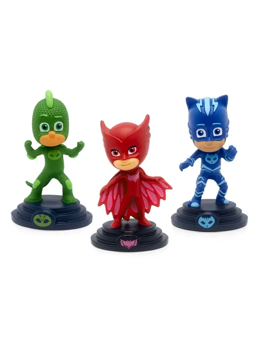 Аудиофигурки Кэтбоя, Оулетт и Гекко из серии PJ Masks Tonies