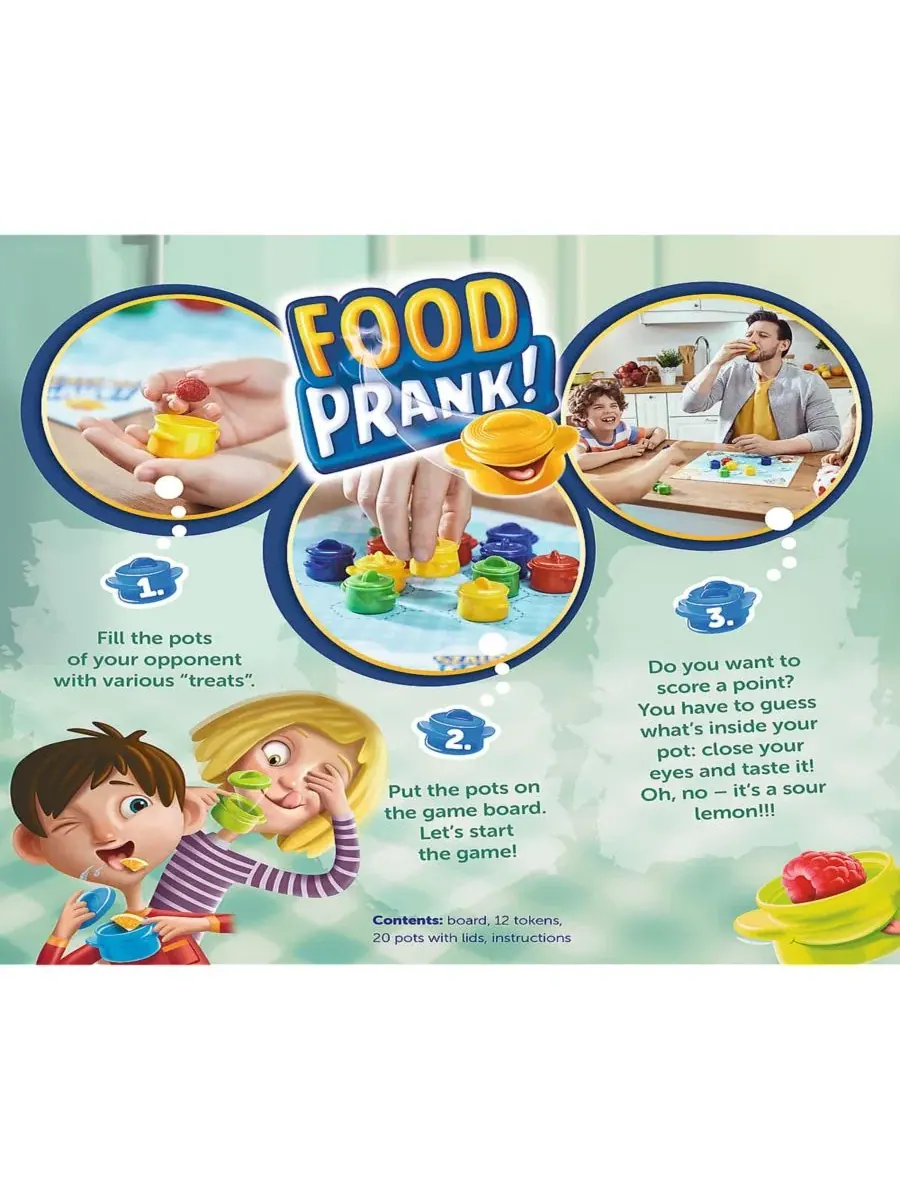 Настольная игра Food Prank Trefl — изображение 2 из 2, мульти