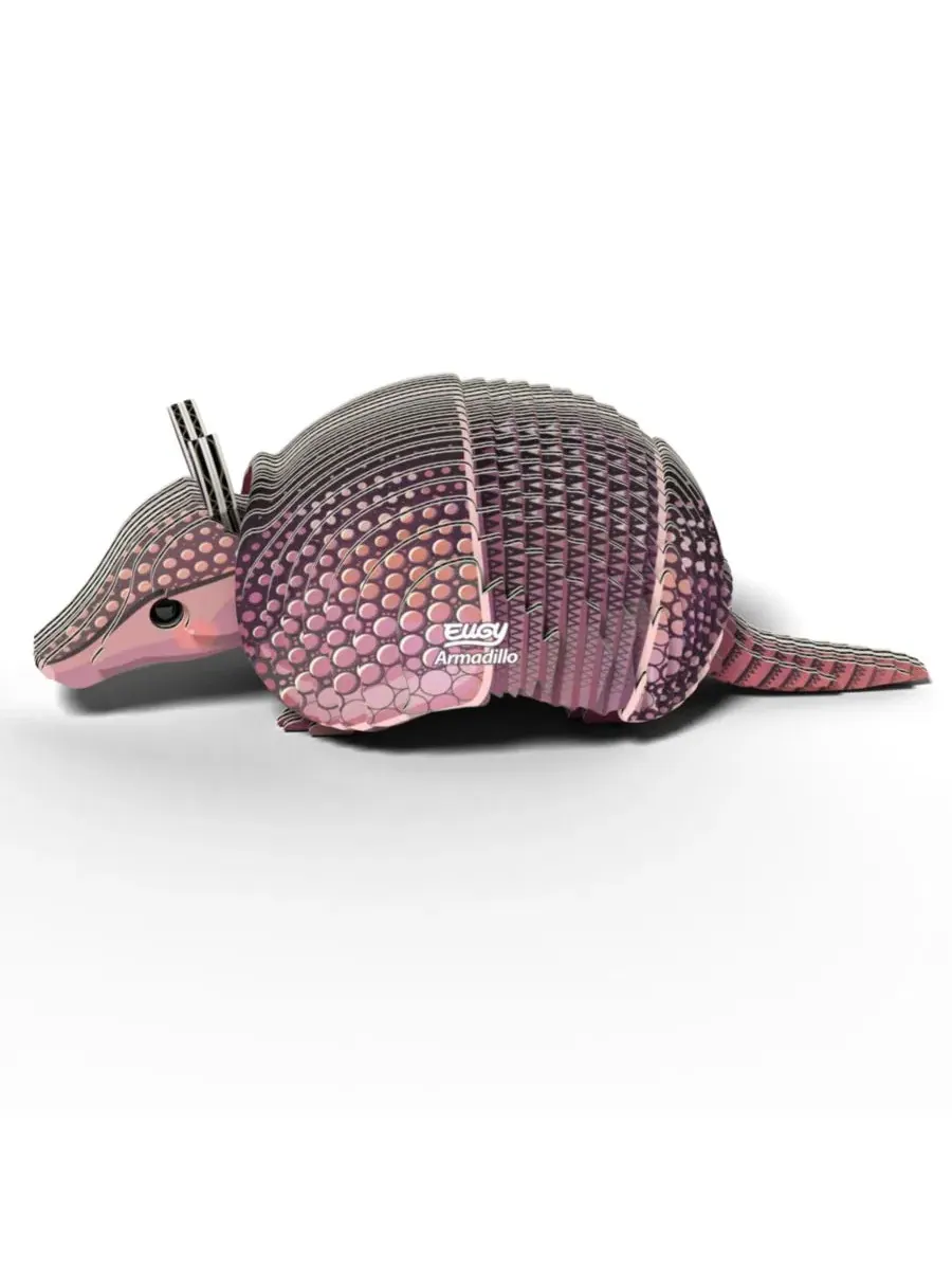 3D-пазл Armadillo Eugy — изображение 2 из 3, нет цвета