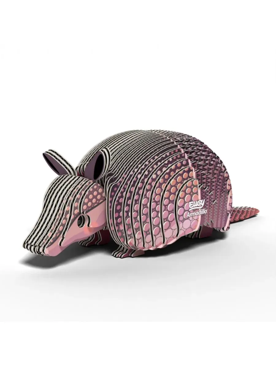 3D-пазл Armadillo Eugy — изображение 3 из 3, нет цвета