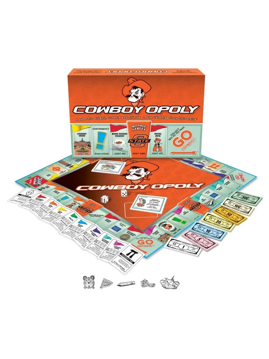 Настольная игра Cowboyopoly Monopoly Game Late for the Sky — мульти