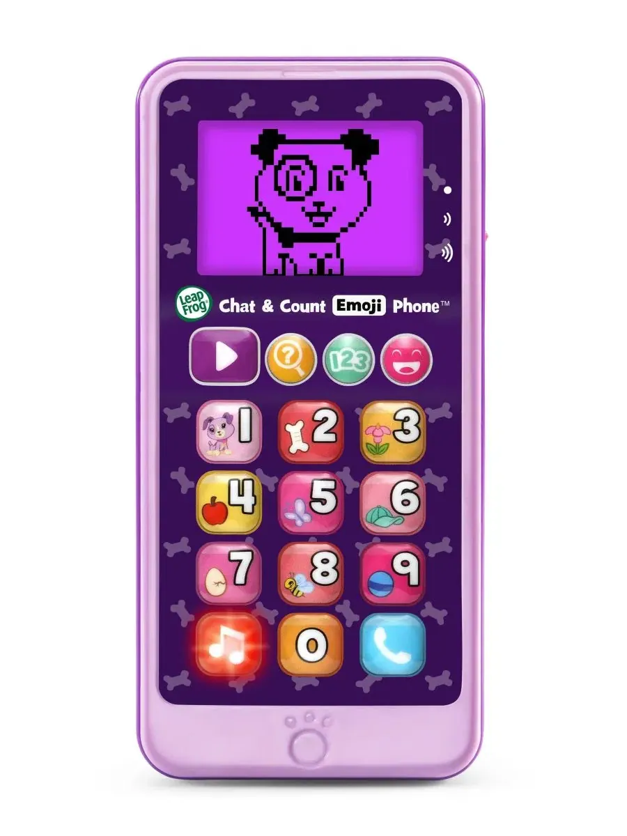 Обучающий телефон Chat & Count Emoji Phone VTech — мульти