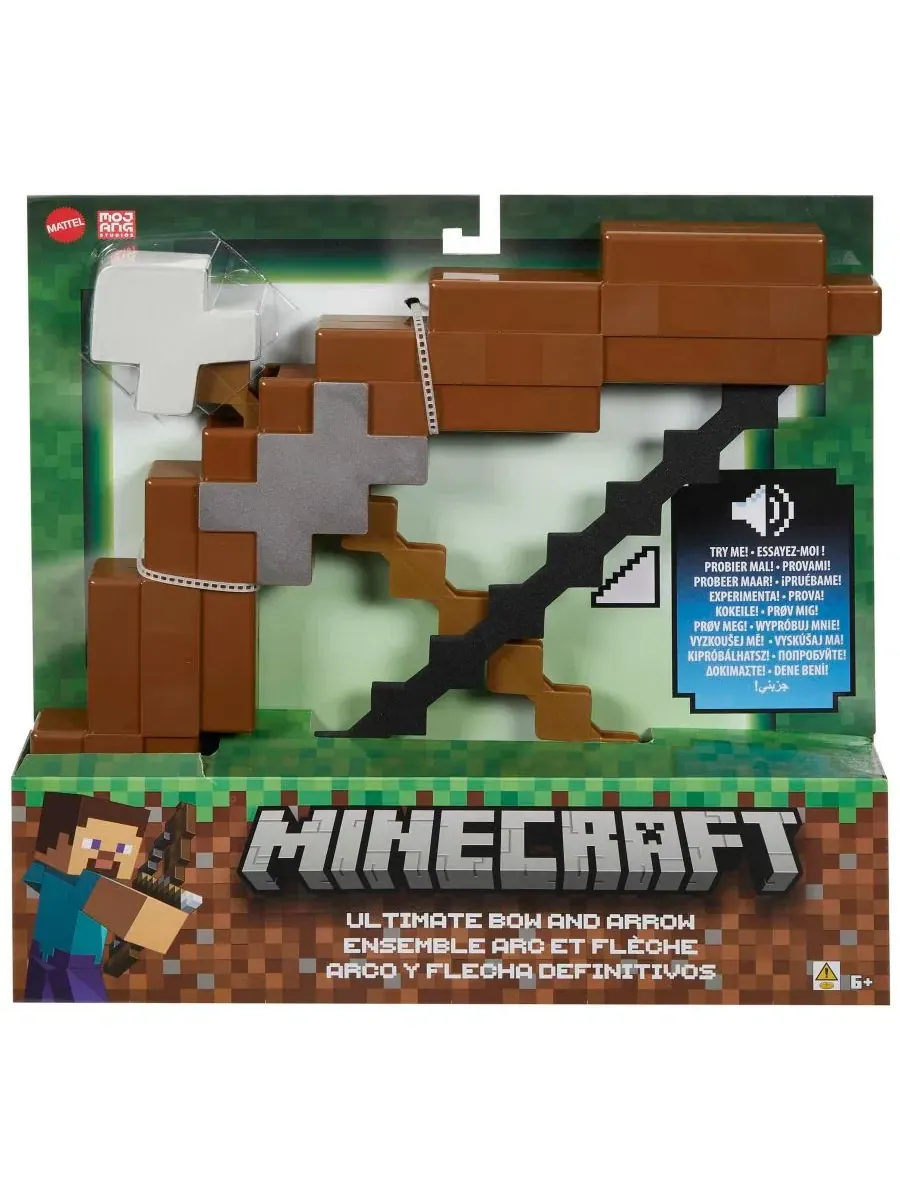 Игровой набор лук и стрелы Minecraft Ultimate Bow and Arrow — изображение 5 из 6, нет цвета
