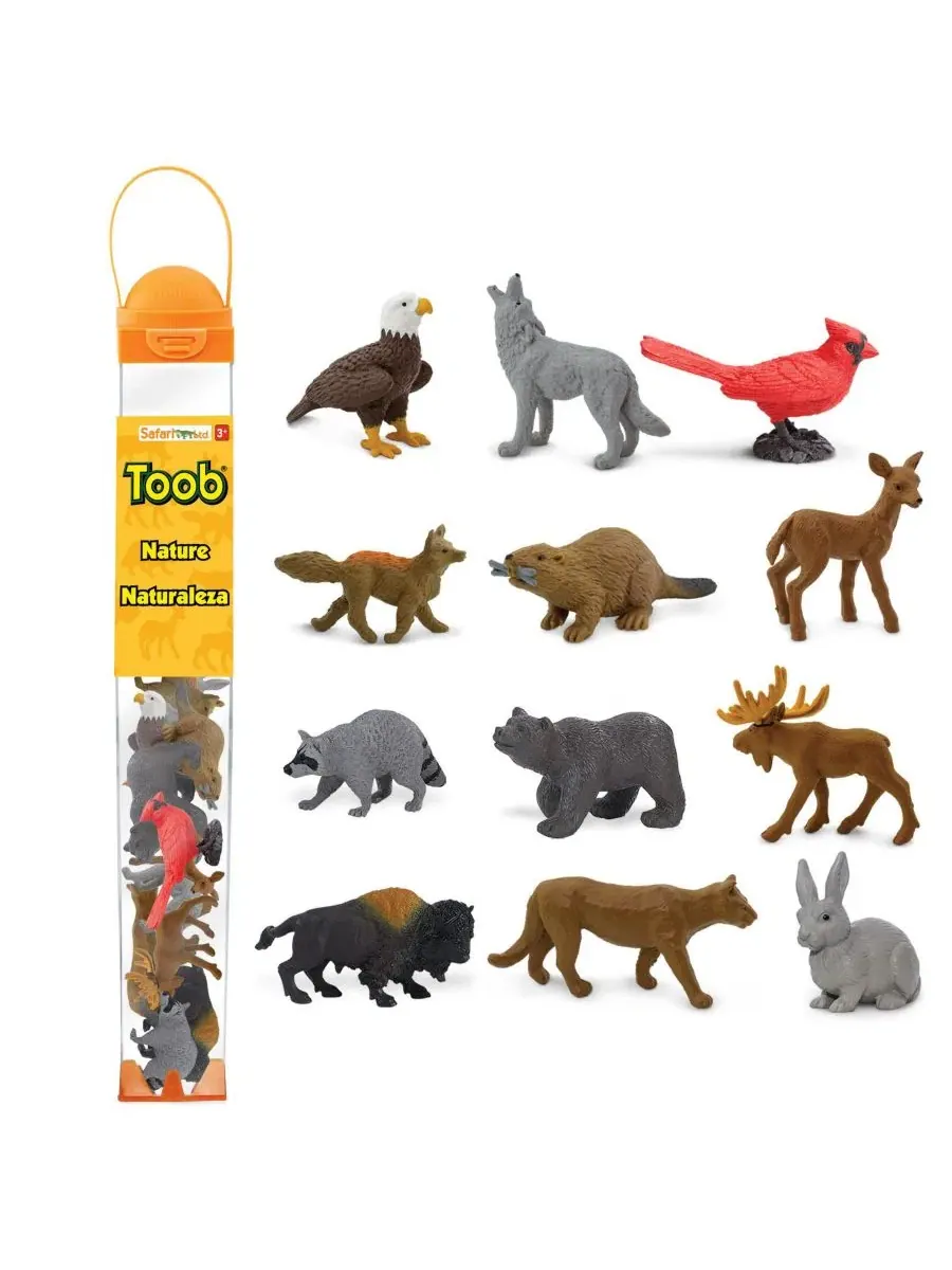 Набор фигурок животных Nature TOB, 12 шт Safari Ltd.