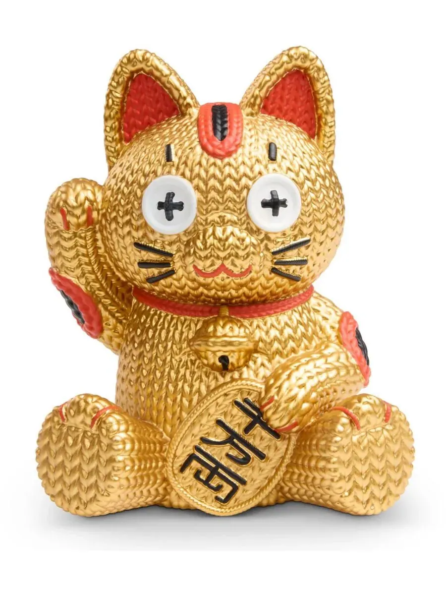 Коллекционная виниловая фигурка Beckoning Cat - Wealth Handmade By Robots