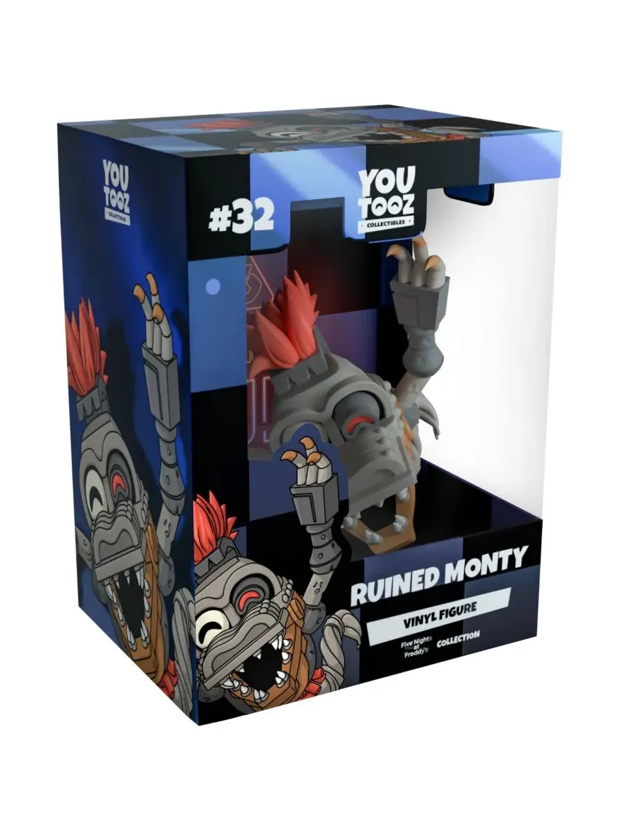 Коллекция Five Nights at Freddy's - Виниловая фигурка Ruined Monty #32 Youtooz