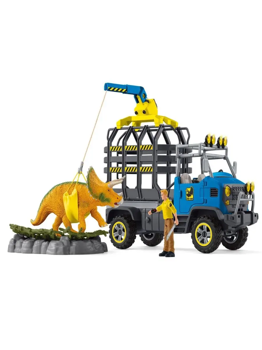 Игровой набор «Динозавры: Транспортировка динозавров» Schleich
