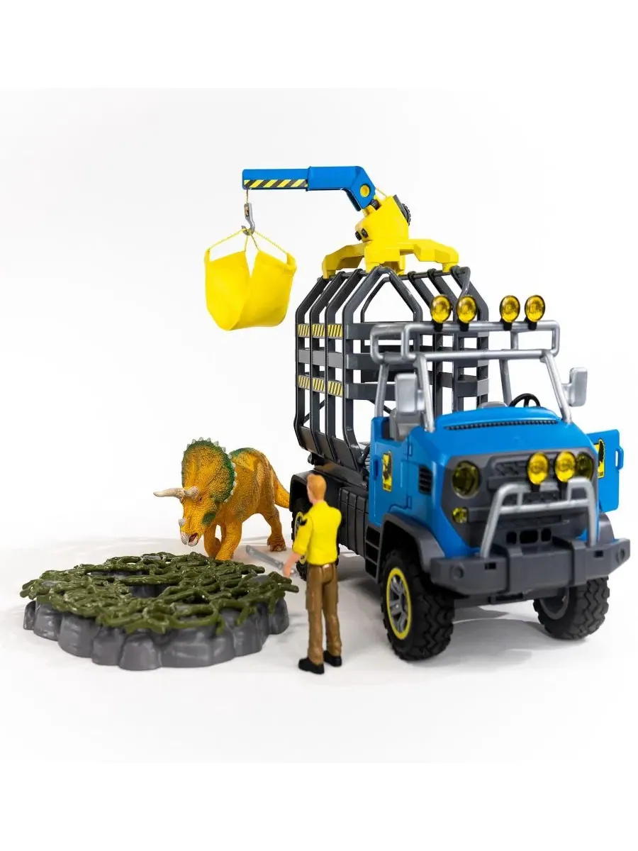Игровой набор «Динозавры: Транспортировка динозавров» Schleich — изображение 8 из 9, мульти