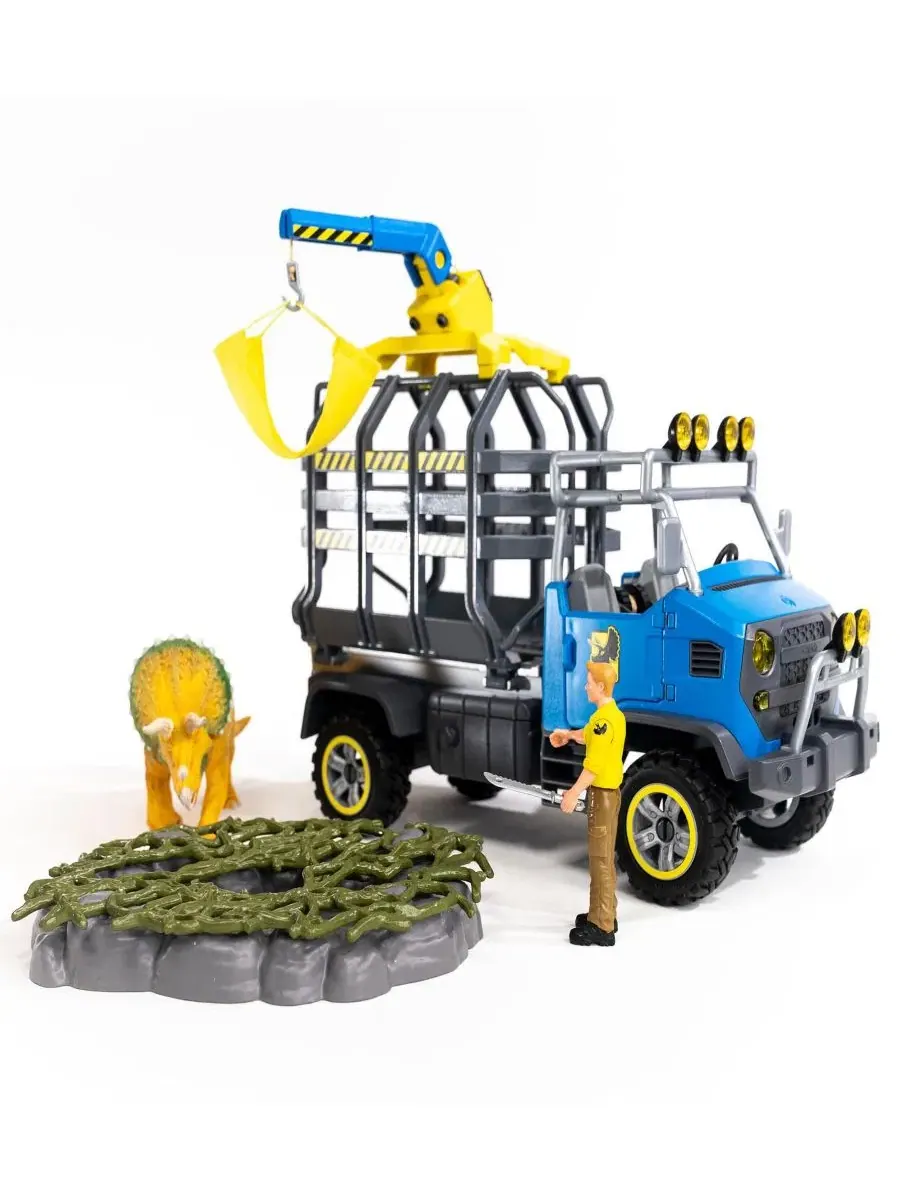 Игровой набор «Динозавры: Транспортировка динозавров» Schleich — изображение 9 из 9, мульти