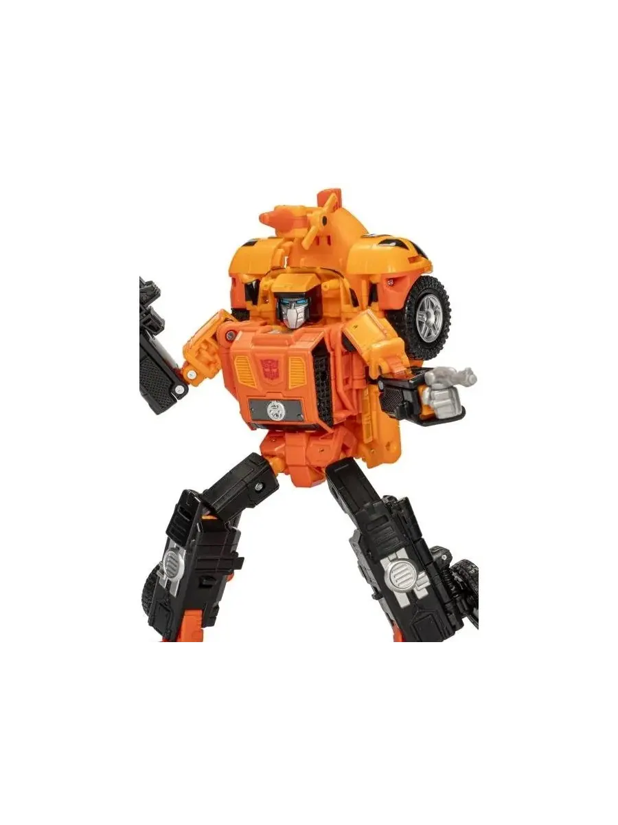 Фигурка-трансформер G1 Triple Changer Sandstorm, Leader Class Transformers Legacy, 19 см
