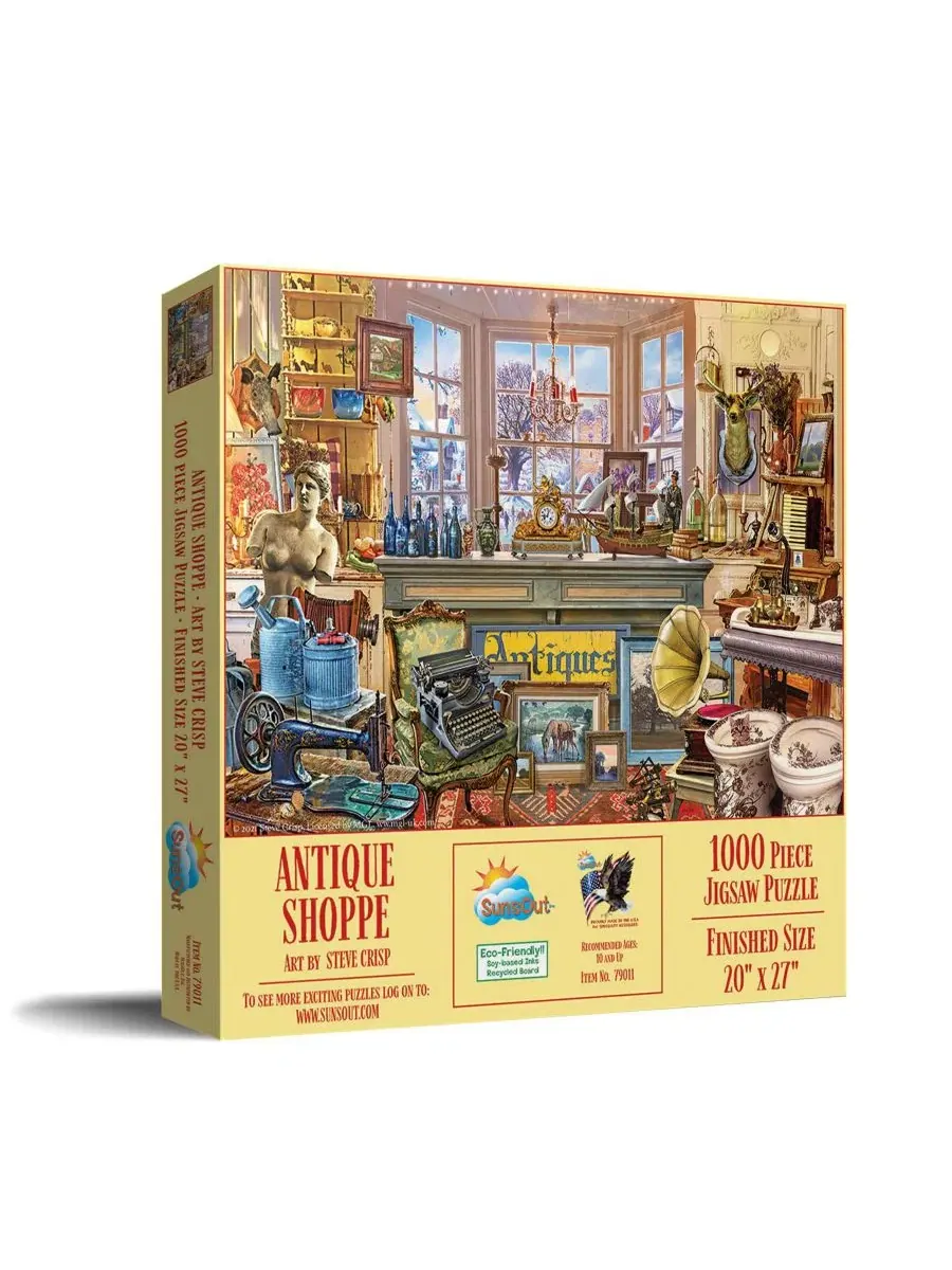 Пазл 1000 элементов Antique Shoppe SunsOut