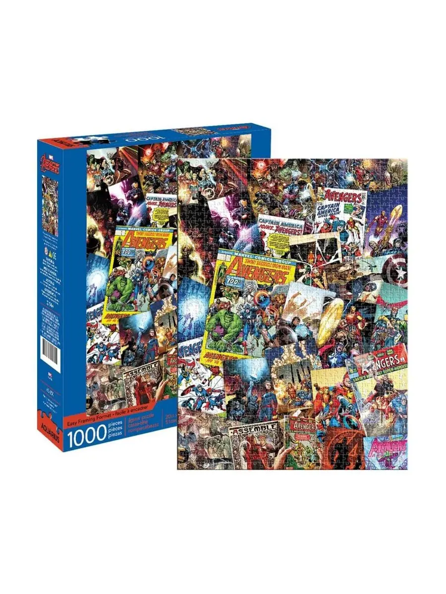 Пазл Marvel Avengers Comic Collag из 1000 деталей Nmr Distribution