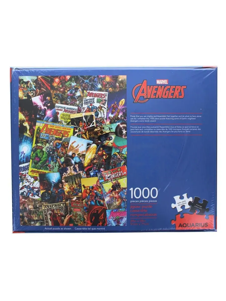 Пазл Marvel Avengers Comic Collag из 1000 деталей Nmr Distribution — изображение 3 из 6, нет цвета