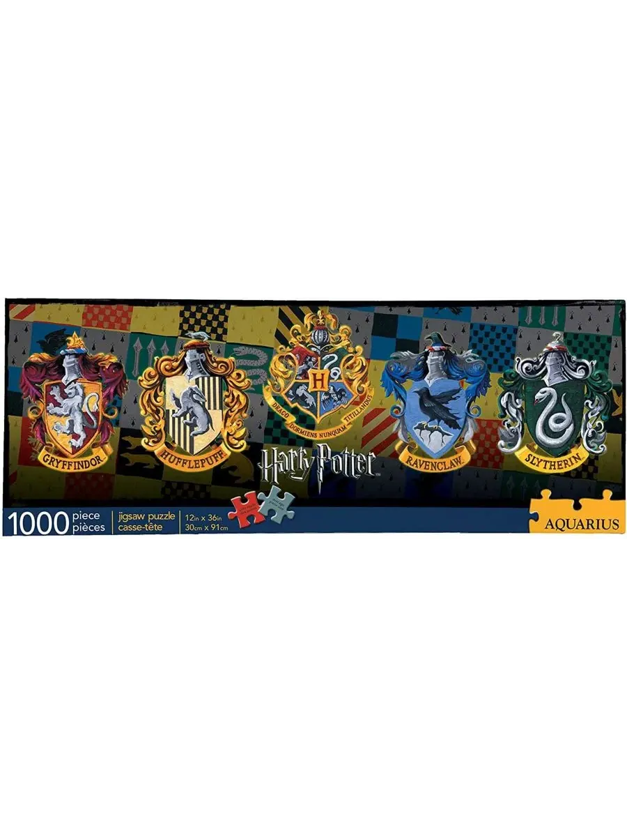 Пазл Harry Potter Crests Slim, 1000 деталей Nmr Distribution