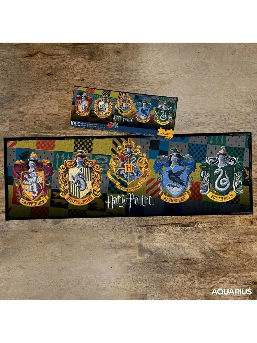 Пазл Harry Potter Crests Slim, 1000 деталей Nmr Distribution — изображение 4 из 4, нет цвета