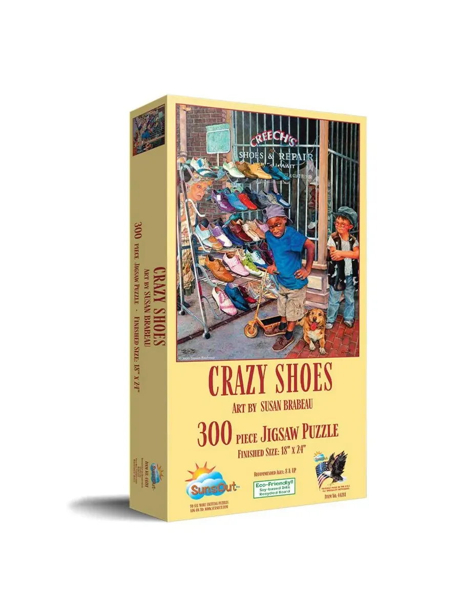 Пазл Crzy Shoes из 300 деталей для взрослых Sunsout