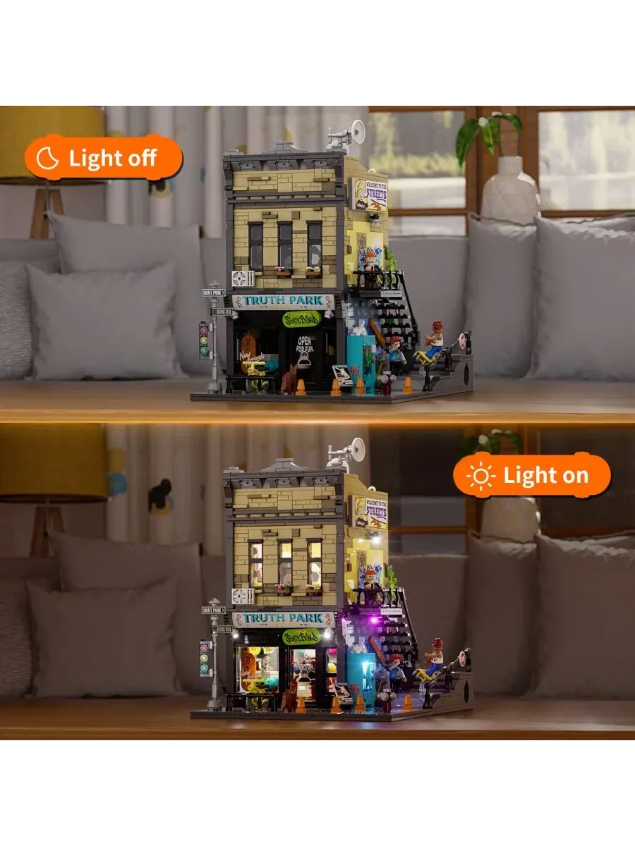 Конструктор Lumibricks Skate Shop Lighting 1573 деталей, с LED-подсветкой — изображение 7 из 10, нет цвета