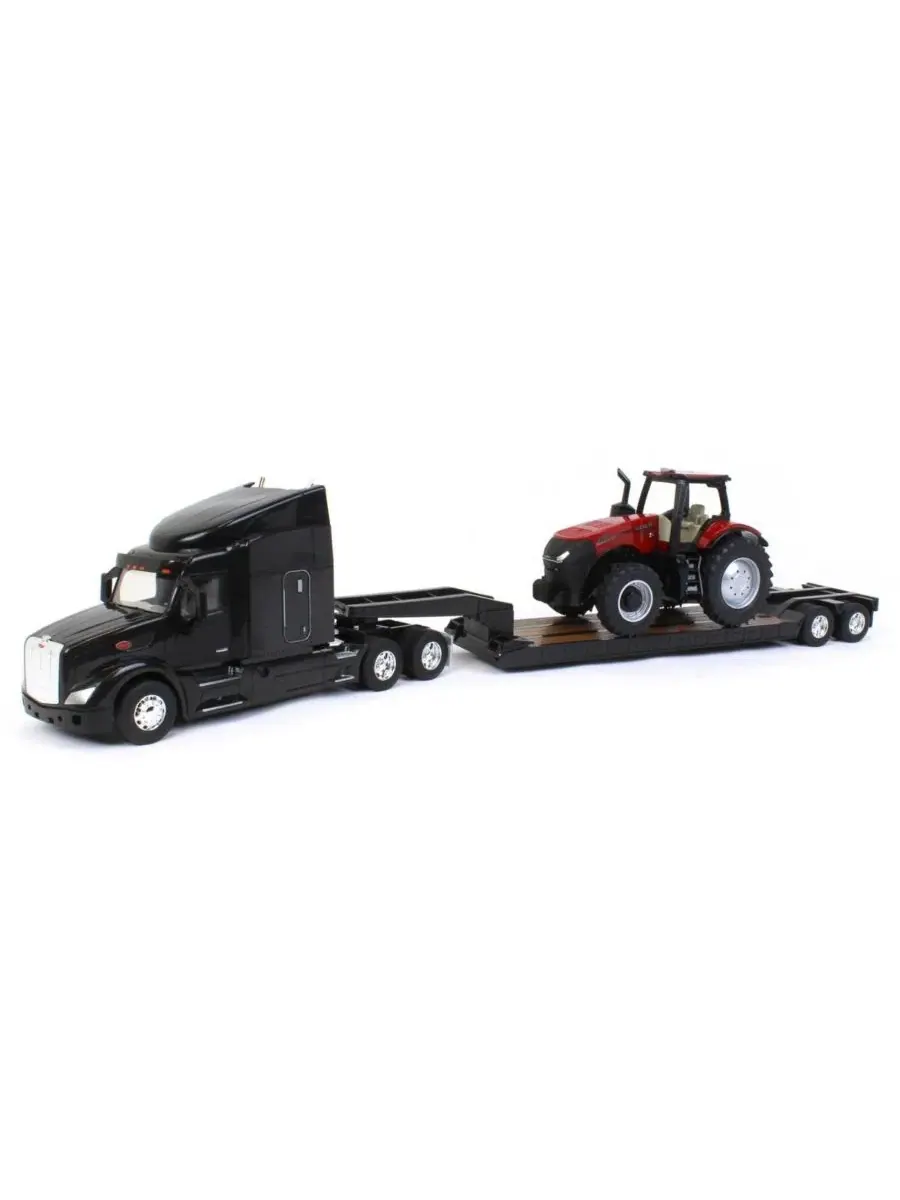 Игровой набор с трактором Case IH и тягачом Peterbilt, 1/32 TOMY
