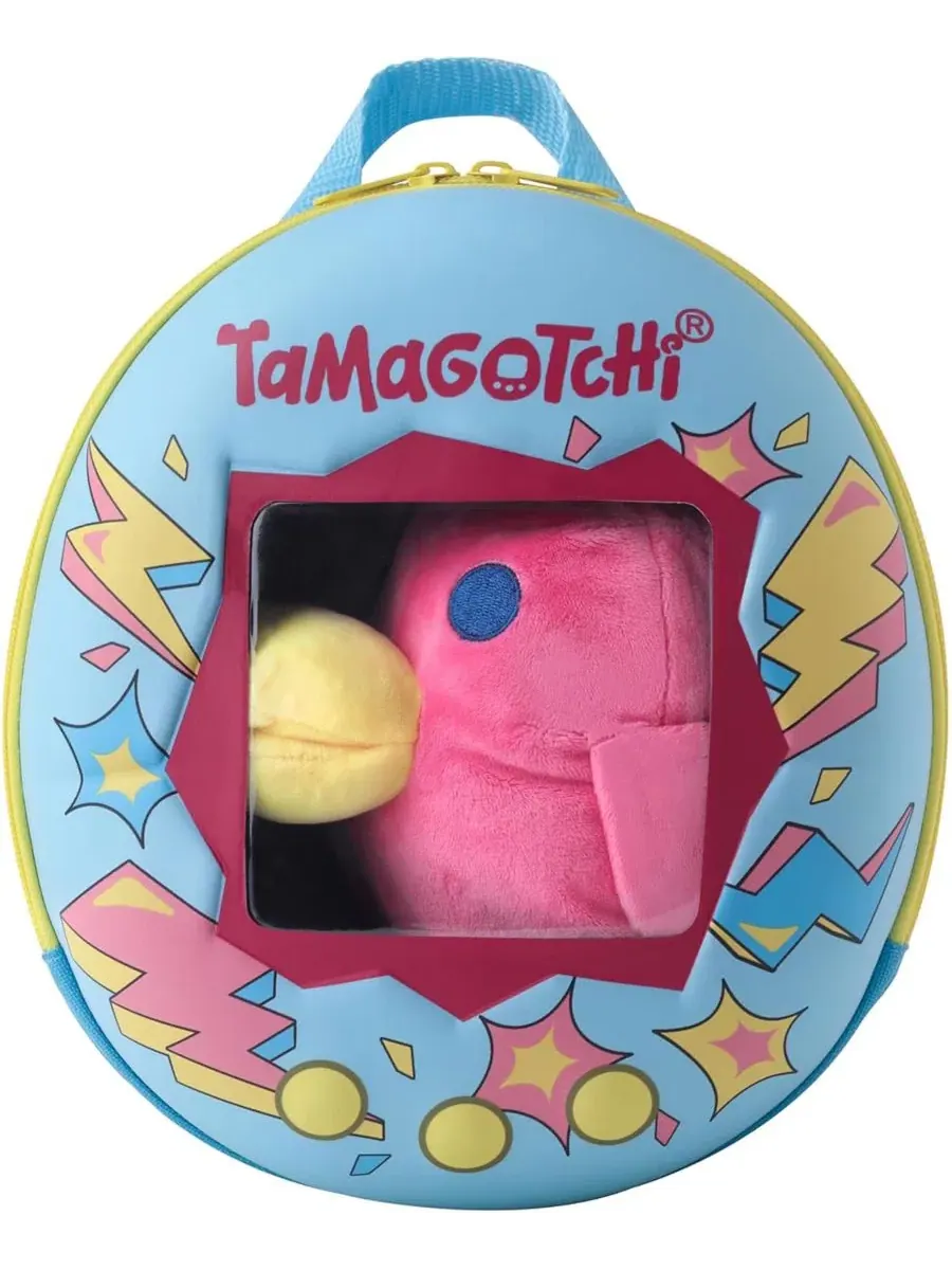 Мягкая игрушка-рюкзак Tamagotchi Adventure Companion Backpack Hashizotchi Plush Bandai
