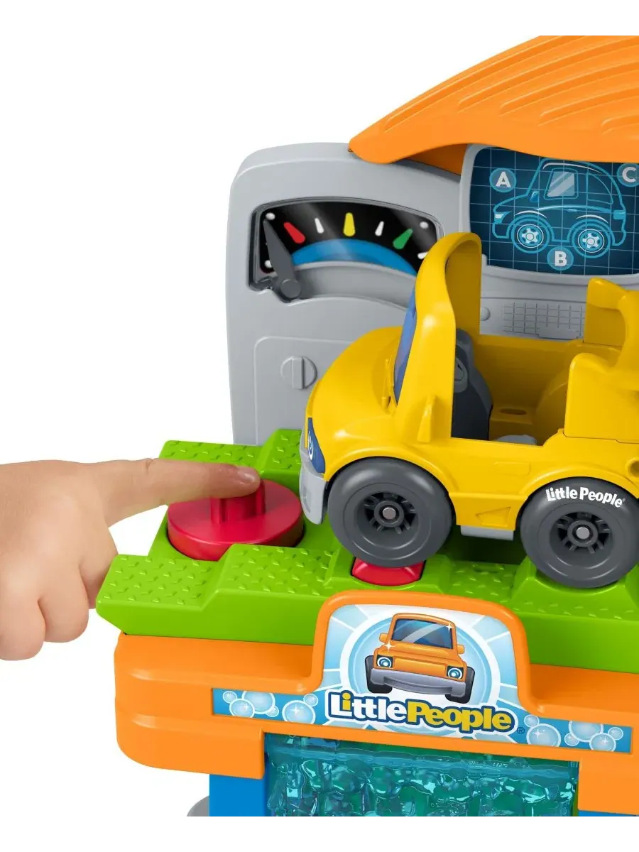 Игровой набор Little People Fillin' Fun Service Station с складной рампой Fisher Price — изображение 3 из 6, нет цвета