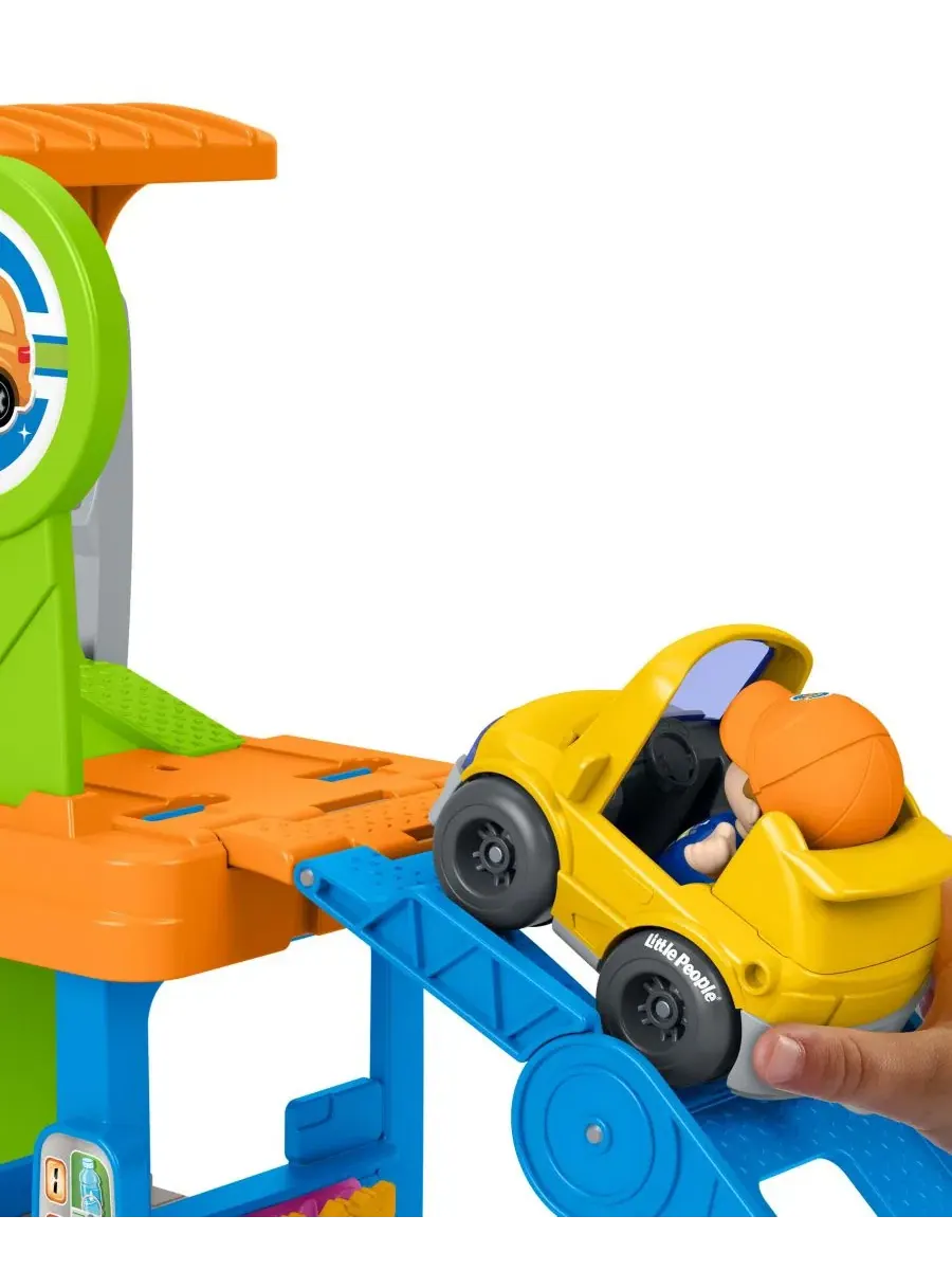 Игровой набор Little People Fillin' Fun Service Station с складной рампой Fisher Price — изображение 4 из 6, нет цвета