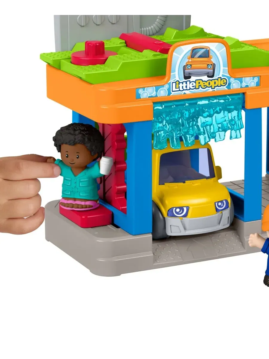 Игровой набор Little People Fillin' Fun Service Station с складной рампой Fisher Price — изображение 6 из 6, нет цвета