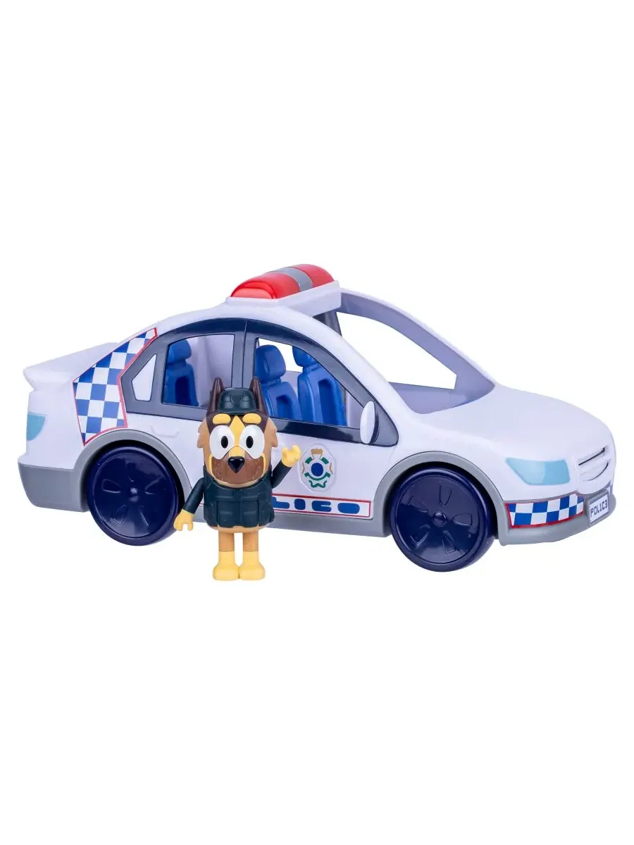 Игровой набор Полицейская машина Bluey с фигуркой полицейского — изображение 2 из 9, нет цвета