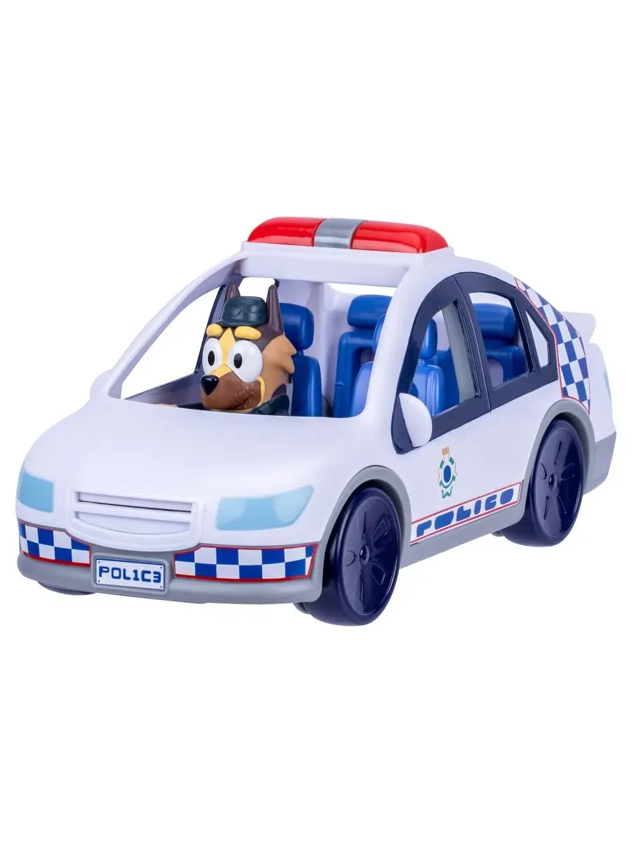 Игровой набор Полицейская машина Bluey с фигуркой полицейского — изображение 5 из 9, нет цвета